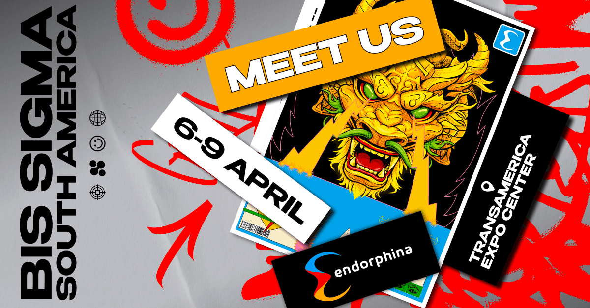 Endorphina at BiS SiGMA South America 2026 in São Paulo – Stand K150 iGaming Showcase