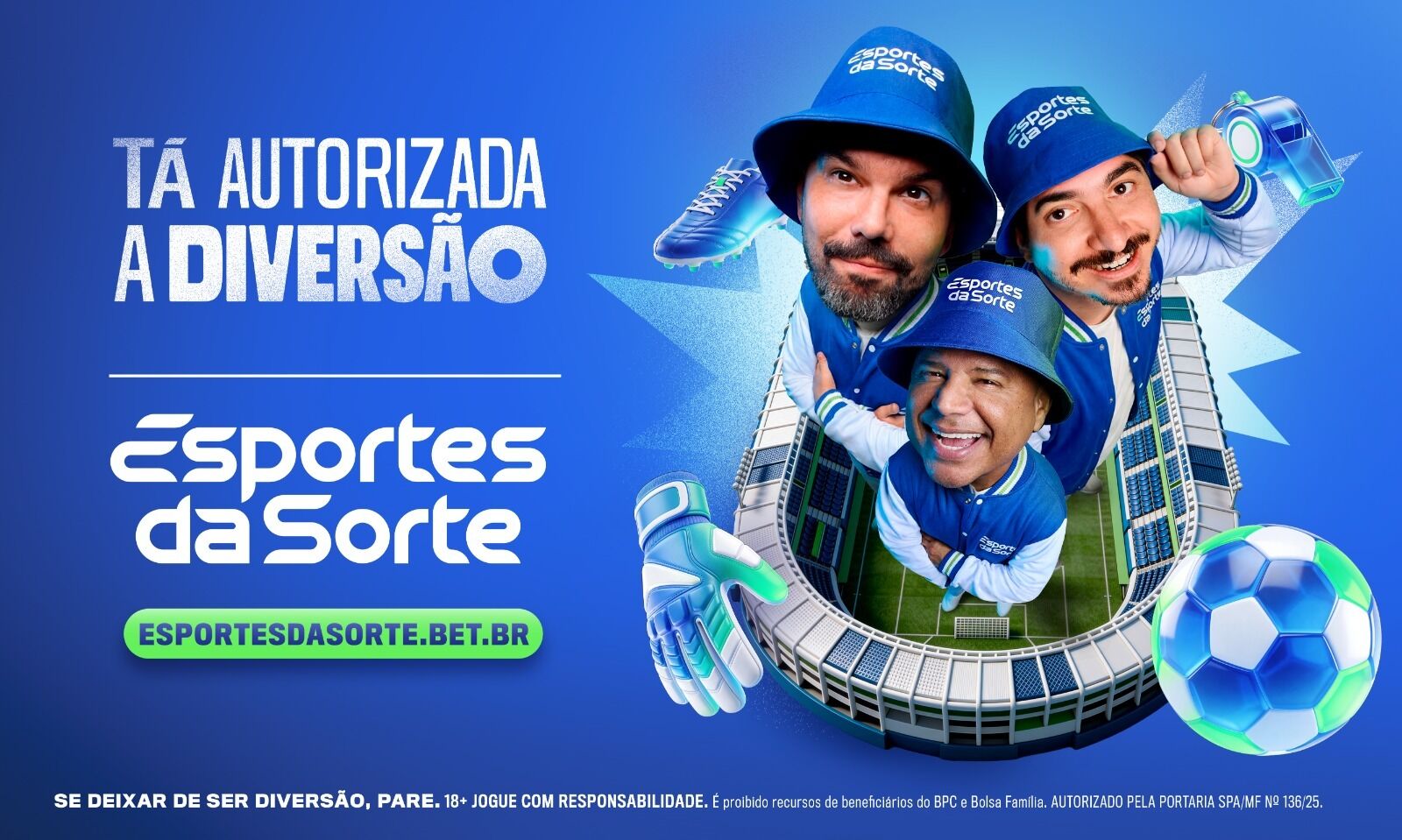 Esportes da Sorte Launches ‘Fun is Authorised’ Campaign with Marcelinho Carioca & Luisinho