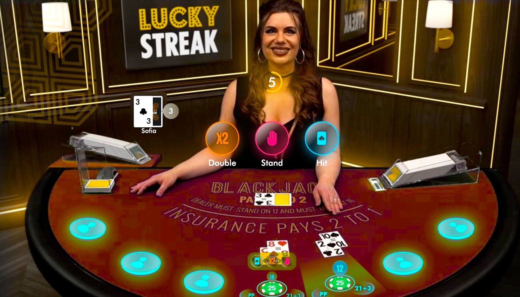 LuckyStreak Prestige Blackjack March 2026 - 1