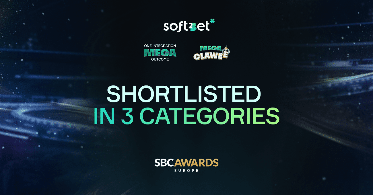 Soft2Bet shortlisted in three categories at SBC Awards Europe