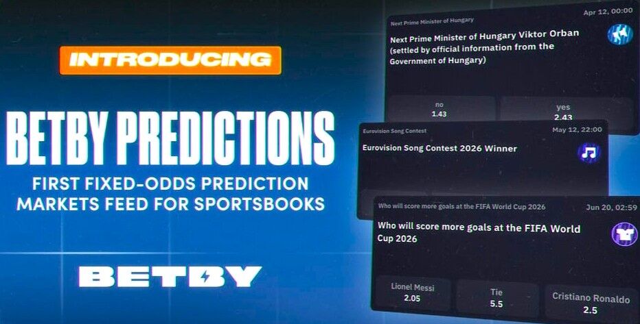 BETBY launches fixed odds prediction markets product
