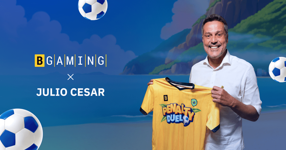 BGaming partners with Brazilian football legend Júlio César