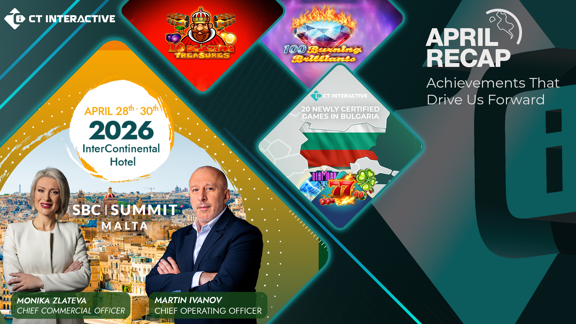CT Interactive reports steady growth and industry engagement in April