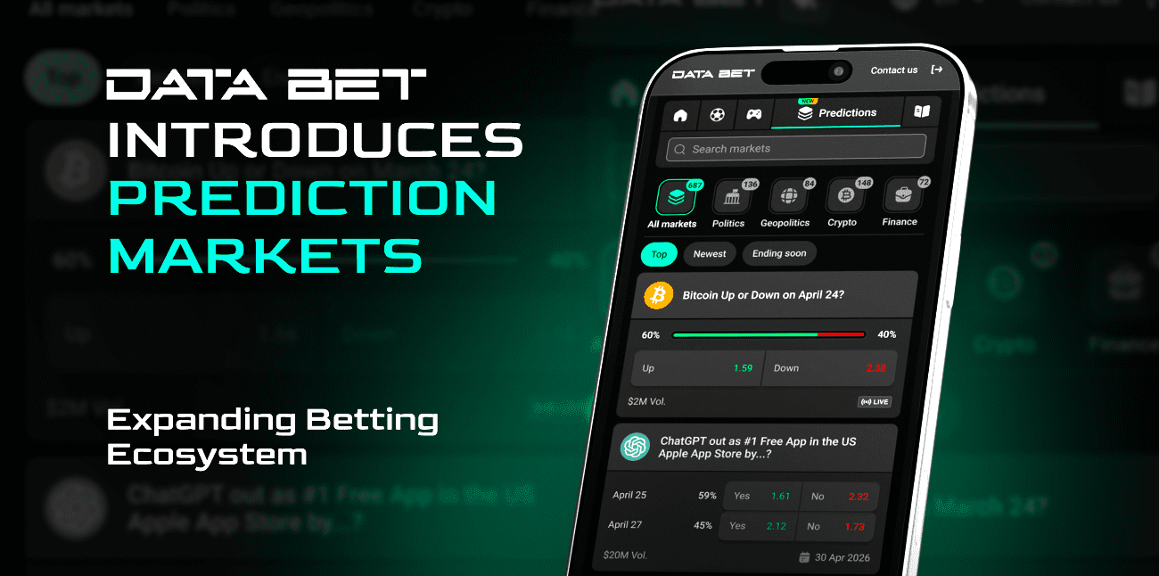 DATA.BET adds prediction markets to betting portfolio