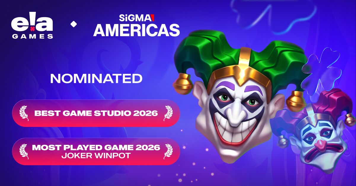 ELA Games Nominated at SiGMA Americas Awards 2026 for Best Game Studio & Most Played Game