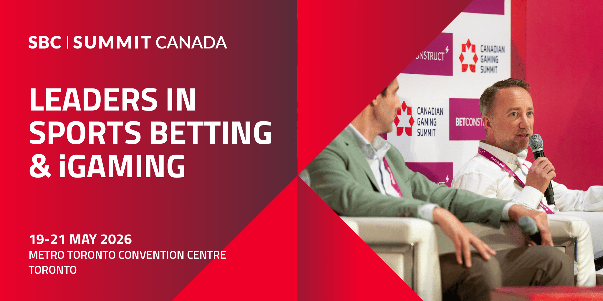Sports betting leaders to gather at SBC Summit Canada