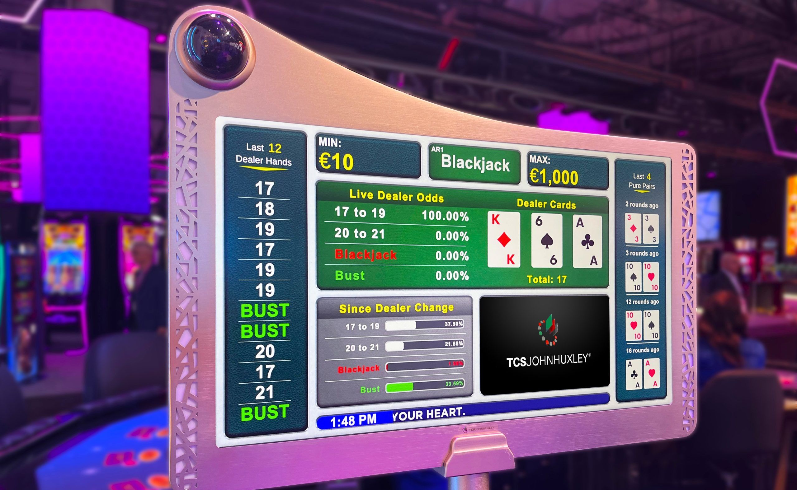 Revolutionising live gaming: TCSJOHNHUXLEY at G2E Asia
