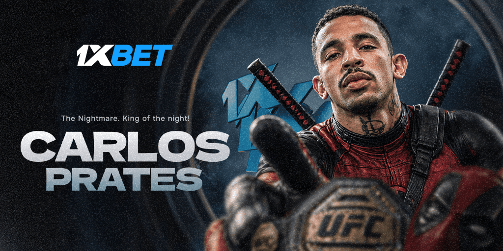 1xBet, 1xPartners, UFC Perth, Brand Ambassadors, Carlos Prates