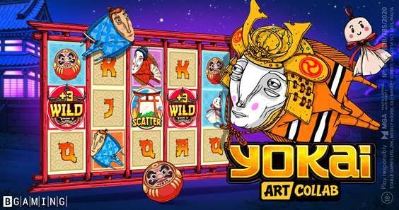 BGaming releases art collab slot Yokai together with Gonçalo MAR